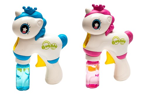 Pistola unicorno spara bolle - pistola,