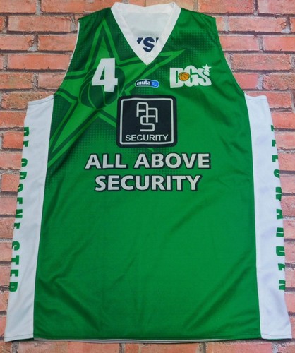 Groene ster basket maglia - ster,