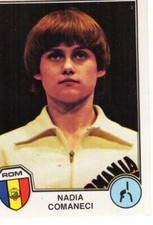 NADIA COMANECI Panini Superstar Eurofootball 82 n.113 quasi come da foto