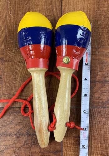 Mini maracas pelle con - maracas, in