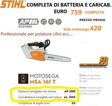 Motosega stihl msa 161t - msa, a
