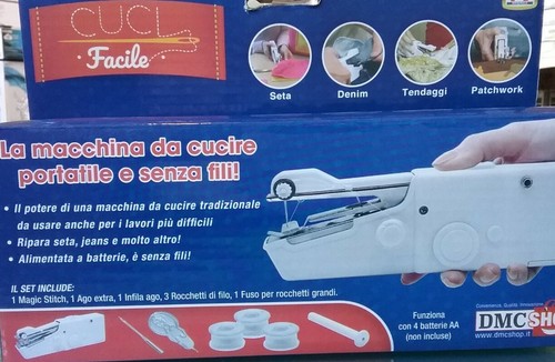 Macchina cucire portatile - da,