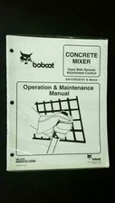 Bobcat Concrete Mixer