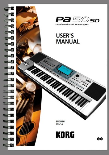 Manuale utente korg sd - utente,