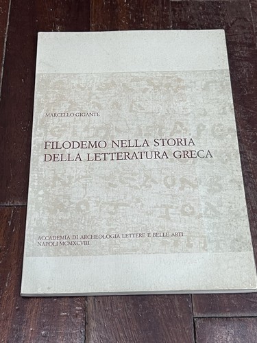 Marcello gigante filodemo - gigante,