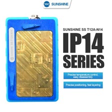 Piattaforma preriscaldatore iPhone scheda madre 14 serie 4 in 1 Sunshine SS-T12A N14 UK