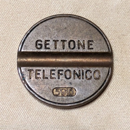 Gettone telefonico 5910 senza - gettone,