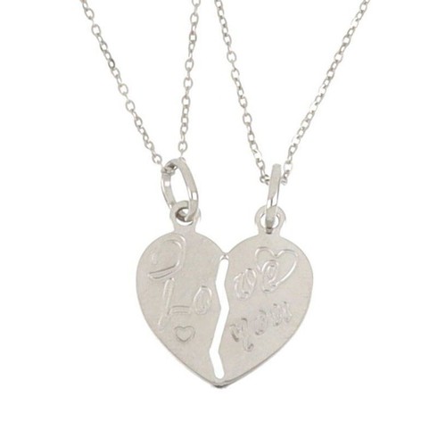 Broken heart pendant 21 - broken,
