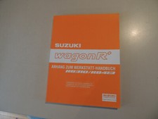 Werkstatthandbuch Ergänzung Suzuki WAGON R+ RB310/413 2002