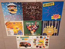 Lotto stock lp vinile 8 compilation pop 80 BIG PARADE FREETIME ON CHART BREAK HI