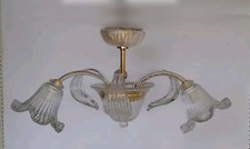 Lampadario plafoniera in Vetro
