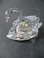 Swarovski cigno in cristallo