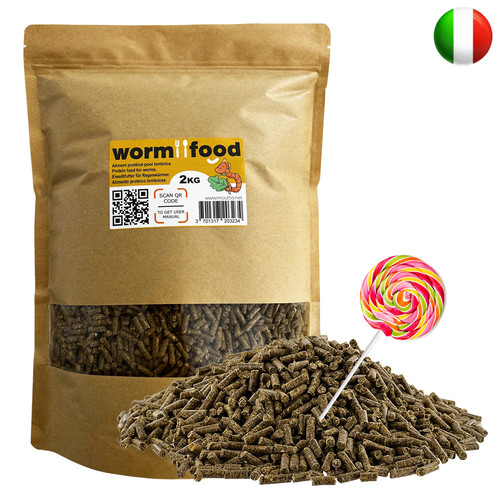 Wormfood cibo proteico per - wormfood,