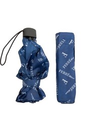ombrello mini pieghevole blu