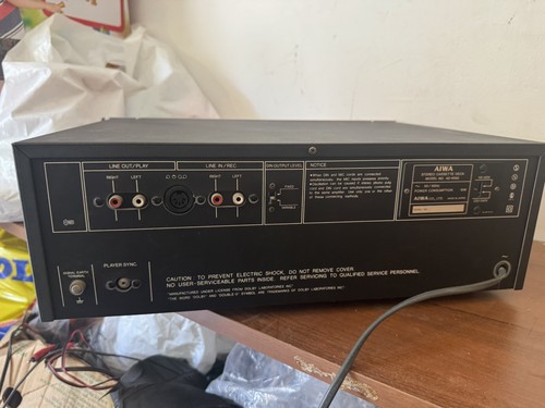 Aiwa 6550 tape deck - tape,