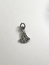 Ciondolo in argento sterling 925 loto fatto a mano antico amuleto egizio