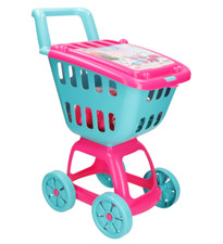 Carrello Supermercato Giocattolo porta spesa per Bambini con accessori cucina 3+