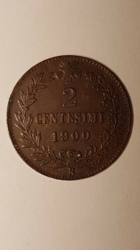 Umberto centesimi 1900 - i°, 2
