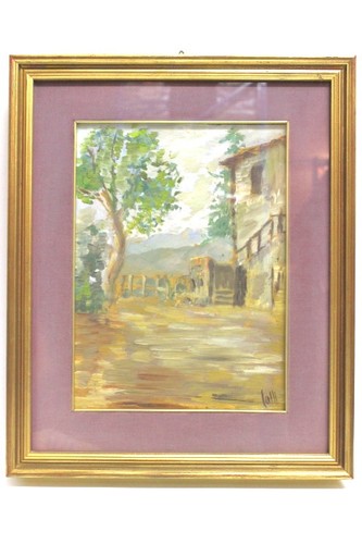 Quadro paesaggio italiano - paesaggio,
