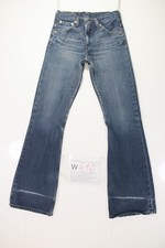 Levis 516 Flare Bootcut INDIGO (Cod. W412) Tg41 W27 L34 jeans usato Vita Alta