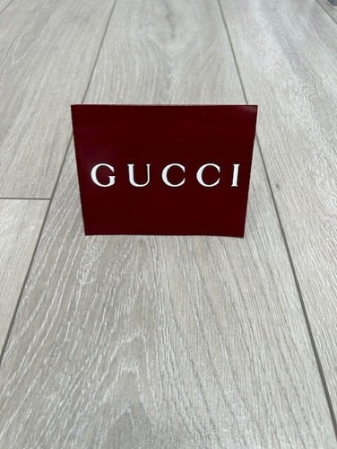 Gucci logo rosso - logo, bordeaux