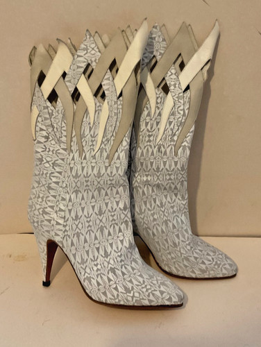 Neuves vintage bottes cuir - neuves,