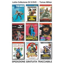 Tomas Milian • Er Monnezza • Lotto Collezione Di 9 Film In DVD • ITA