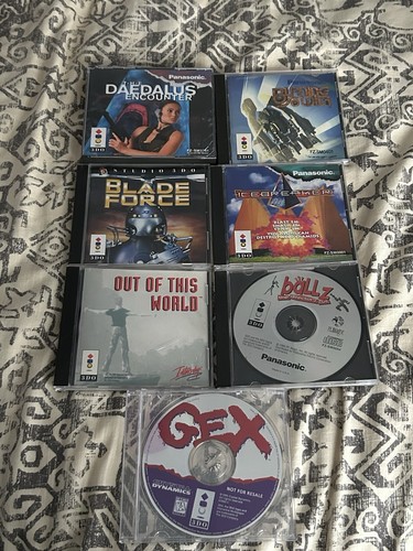 Lotto giochi panasonic 3do - lotto,