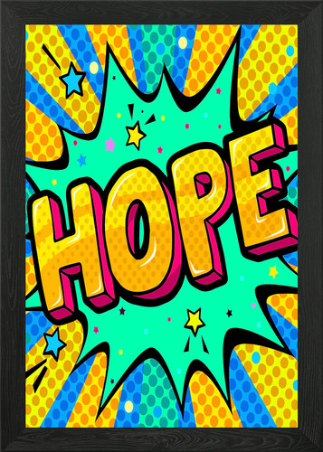 Poster hope pop art - poster,