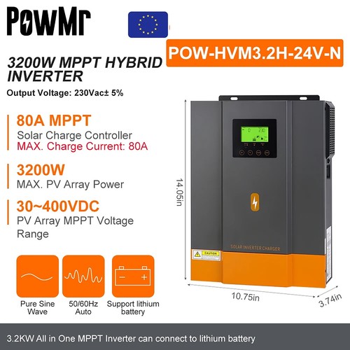 Inverter solare ibrido - ibrido, mppt