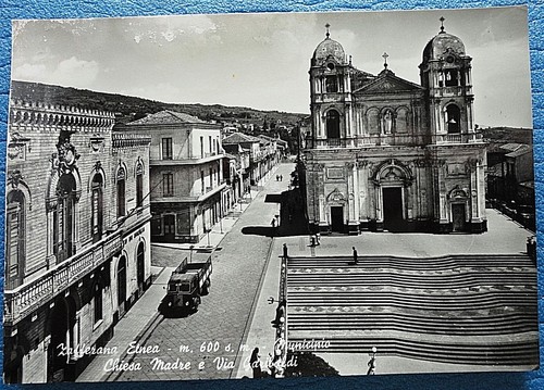 Cartolina zafferana etnea - cartolina,