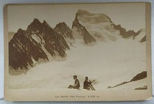 Montagna-Alpinismo- France photo vintage La Barre des Ecrins 1880 ca. E.Robert