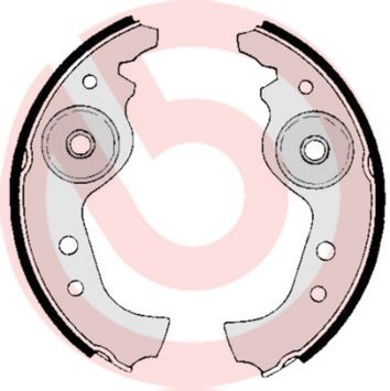 Kit ganasce freno - , brembo