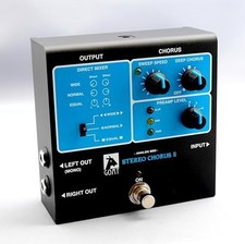 GOAT BLUESERIES STEREO CHORUS II Chitarra elettrica effetti compatti blu nero