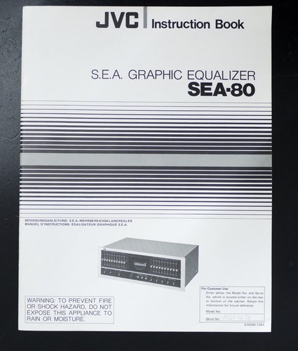 Originale jvc sea e - jvc, s.e.a