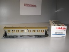 Märklin HO 4214 K.W.St.E (3839) 4. Classe carrozza treno rapido del Württemberg, #4479