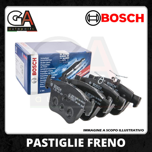 Pastiglie freno posteriori - freno,