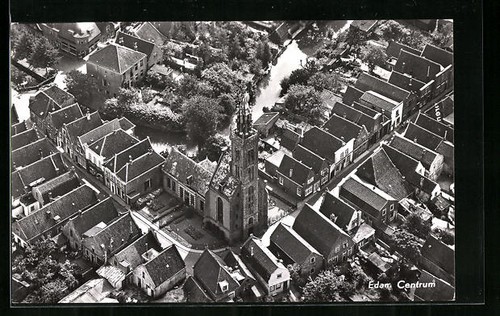 Edam centrum foto - foto, aerea