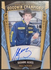 AUTOGRAFO SILVANO ALVES 2015 UD GOODWIN CHAMPIONS #A-SA BULL RIDING