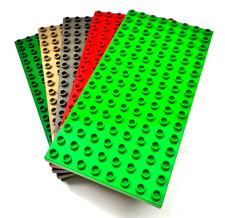 Lego® Duplo piastra grande - verde rosso zoo - 24 x 24 - piastra di costruzione piastra di base