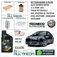 TAGLIANDO 4 FILTRI OLIO