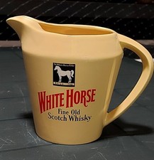 caraffa in Ceramica White Horse Whisky Anni 70/80 Prodotto In Inghilterra 