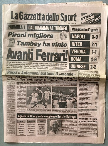 Gazzetta dello sport - dello,