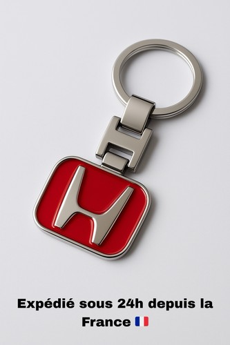 Porte clés honda - honda, rouge