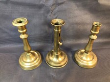 Lotto Di 3 Antichi Candeliere