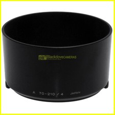 Paraluce Minolta per obiettivo AF 70/210mm. f4. Parasole. Genuine lens hood