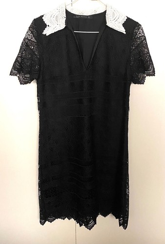 Zara vestito mini pizzo - zara,