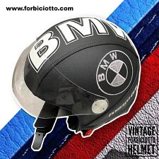 Casco vintage in pelle personalizzato ricamo BMW Motorrad R1250 GS 1200 S M L XL
