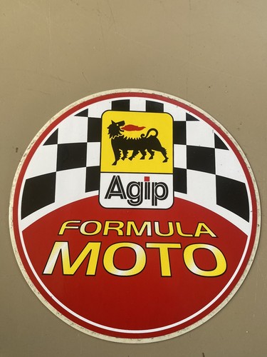 Adesivo agip formula moto - adesivo,