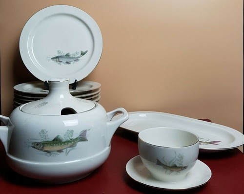 Servizio set pesce - set,